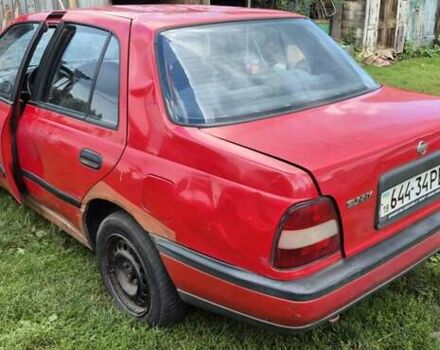 Красный Ниссан Санни, объемом двигателя 1.6 л и пробегом 387 тыс. км за 750 $, фото 4 на Automoto.ua