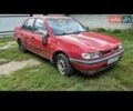 Красный Ниссан Санни, объемом двигателя 1 л и пробегом 387 тыс. км за 450 $, фото 1 на Automoto.ua