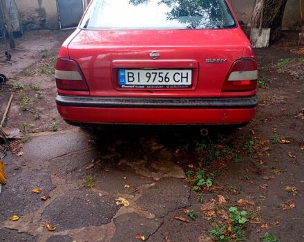Червоний Ніссан Санні, об'ємом двигуна 1.4 л та пробігом 365 тис. км за 800 $, фото 1 на Automoto.ua