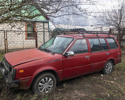 Красный Ниссан Санни, объемом двигателя 1.3 л и пробегом 100 тыс. км за 1100 $, фото 1 на Automoto.ua