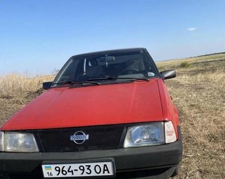Красный Ниссан Санни, объемом двигателя 1.5 л и пробегом 374 тыс. км за 1000 $, фото 1 на Automoto.ua