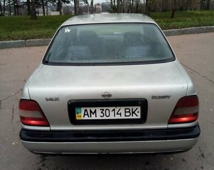 Серый Ниссан Санни, объемом двигателя 1.4 л и пробегом 370 тыс. км за 950 $, фото 1 на Automoto.ua