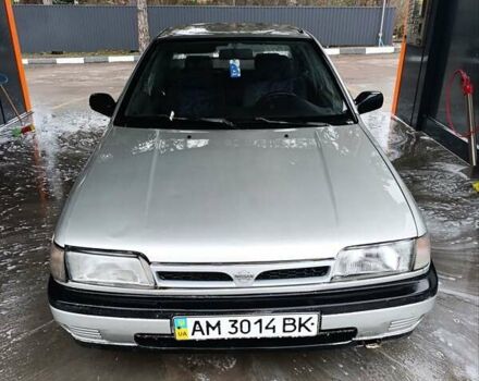 Серый Ниссан Санни, объемом двигателя 1.4 л и пробегом 270 тыс. км за 745 $, фото 1 на Automoto.ua