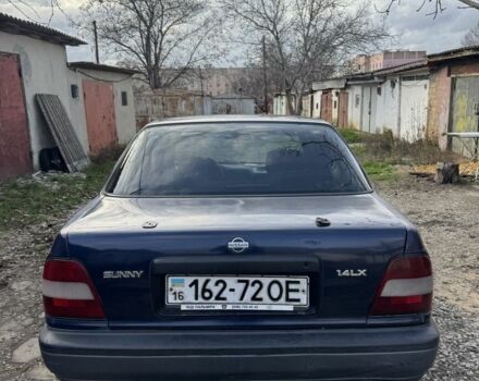Синий Ниссан Санни, объемом двигателя 1.4 л и пробегом 400 тыс. км за 750 $, фото 2 на Automoto.ua