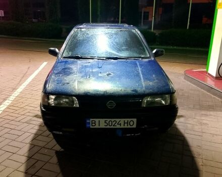 Синий Ниссан Санни, объемом двигателя 1.4 л и пробегом 600 тыс. км за 950 $, фото 1 на Automoto.ua