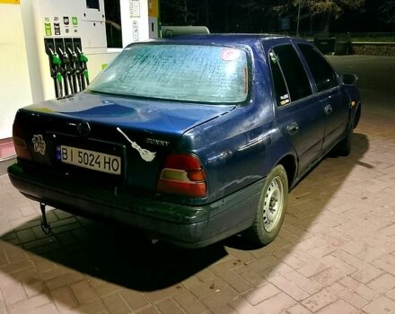 Синий Ниссан Санни, объемом двигателя 1.4 л и пробегом 600 тыс. км за 950 $, фото 4 на Automoto.ua