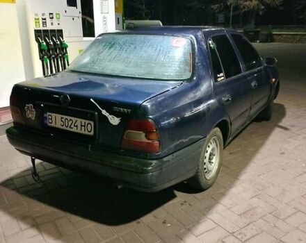 Синий Ниссан Санни, объемом двигателя 1.4 л и пробегом 600 тыс. км за 948 $, фото 4 на Automoto.ua