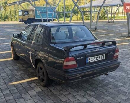 Синий Ниссан Санни, объемом двигателя 1.4 л и пробегом 300 тыс. км за 1500 $, фото 7 на Automoto.ua