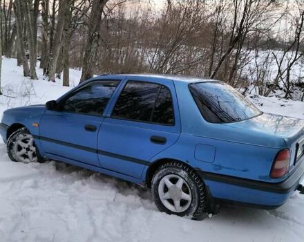 Синий Ниссан Санни, объемом двигателя 1.4 л и пробегом 290 тыс. км за 2600 $, фото 1 на Automoto.ua
