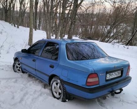 Синий Ниссан Санни, объемом двигателя 1.4 л и пробегом 290 тыс. км за 2600 $, фото 3 на Automoto.ua