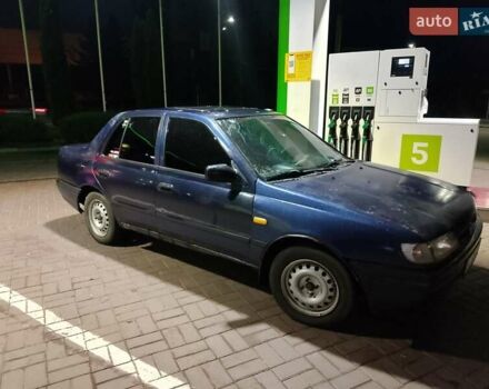 Синий Ниссан Санни, объемом двигателя 1.4 л и пробегом 600 тыс. км за 948 $, фото 1 на Automoto.ua