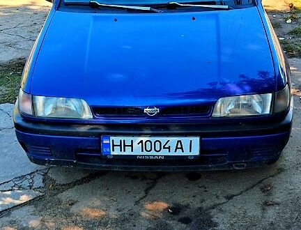 Синий Ниссан Санни, объемом двигателя 1.5 л и пробегом 200 тыс. км за 1530 $, фото 1 на Automoto.ua
