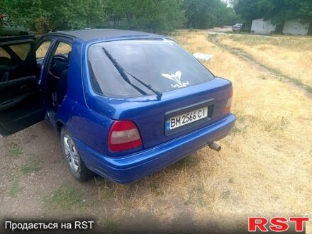 Синий Ниссан Санни, объемом двигателя 1.6 л и пробегом 500 тыс. км за 1700 $, фото 1 на Automoto.ua