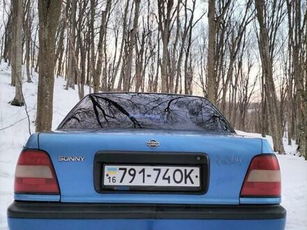 Ниссан Санни 1995 в Чечельнике на Automoto.ua Синий Ниссан Санни, объемом двигателя 1.4 л и пробегом 290 тыс. км за 2600 $, фото 1 на Automoto.ua
