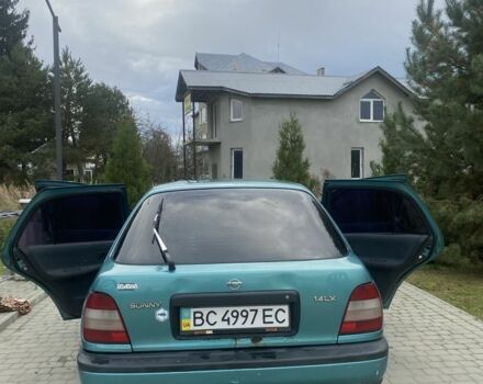 Зеленый Ниссан Санни, объемом двигателя 1.4 л и пробегом 580 тыс. км за 1250 $, фото 3 на Automoto.ua