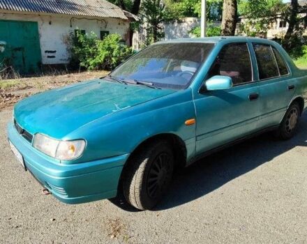 Зеленый Ниссан Санни, объемом двигателя 1.6 л и пробегом 226 тыс. км за 1100 $, фото 4 на Automoto.ua