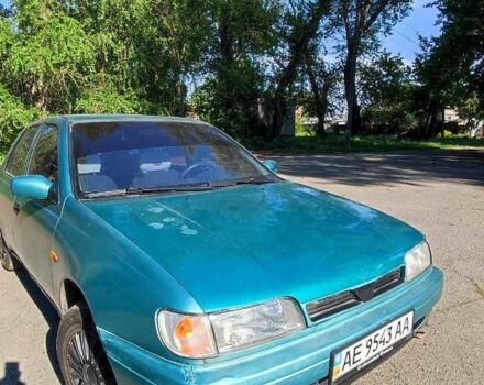 Зеленый Ниссан Санни, объемом двигателя 1.6 л и пробегом 226 тыс. км за 1100 $, фото 2 на Automoto.ua