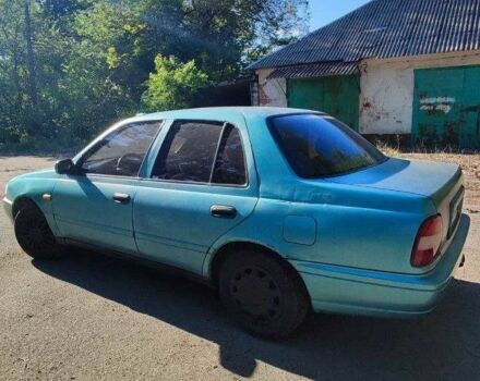 Зеленый Ниссан Санни, объемом двигателя 1.6 л и пробегом 226 тыс. км за 1100 $, фото 6 на Automoto.ua