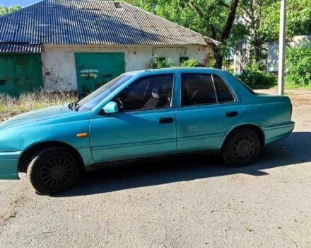 Зеленый Ниссан Санни, объемом двигателя 1.6 л и пробегом 226 тыс. км за 1100 $, фото 5 на Automoto.ua