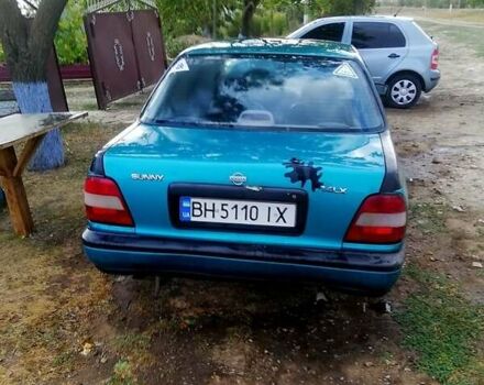 Зелений Ніссан Санні, об'ємом двигуна 1.4 л та пробігом 380 тис. км за 1100 $, фото 5 на Automoto.ua