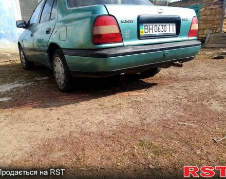 Зеленый Ниссан Санни, объемом двигателя 1.4 л и пробегом 200 тыс. км за 1150 $, фото 1 на Automoto.ua