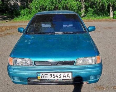 Зеленый Ниссан Санни, объемом двигателя 1.6 л и пробегом 226 тыс. км за 1100 $, фото 1 на Automoto.ua