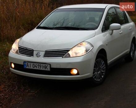Білий Ніссан Тііда, об'ємом двигуна 1.6 л та пробігом 155 тис. км за 5900 $, фото 14 на Automoto.ua
