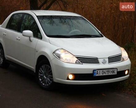 Білий Ніссан Тііда, об'ємом двигуна 1.6 л та пробігом 155 тис. км за 5900 $, фото 17 на Automoto.ua