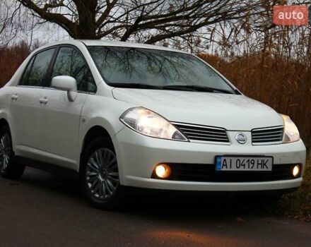 Белый Ниссан Тиида, объемом двигателя 1.6 л и пробегом 154 тыс. км за 5999 $, фото 26 на Automoto.ua