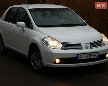 Білий Ніссан Тііда, об'ємом двигуна 1.6 л та пробігом 155 тис. км за 5900 $, фото 3 на Automoto.ua