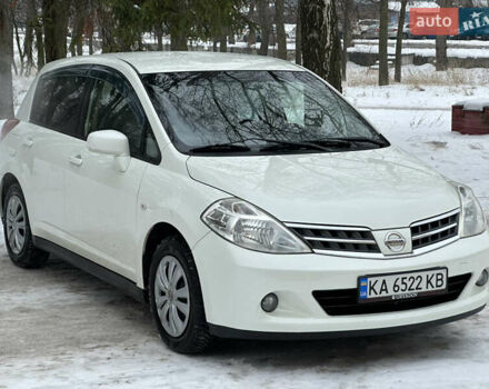 Белый Ниссан Тиида, объемом двигателя 1.6 л и пробегом 167 тыс. км за 6700 $, фото 1 на Automoto.ua