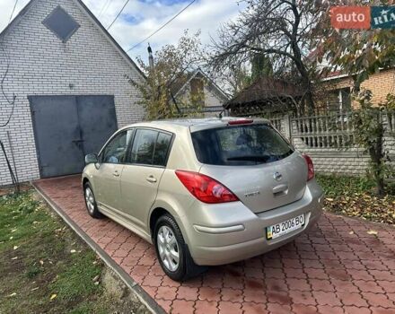 Бежевый Ниссан Тиида, объемом двигателя 1.6 л и пробегом 77 тыс. км за 7650 $, фото 6 на Automoto.ua