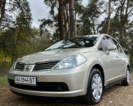 Бежевый Ниссан Тиида, объемом двигателя 1.6 л и пробегом 191 тыс. км за 5999 $, фото 1 на Automoto.ua