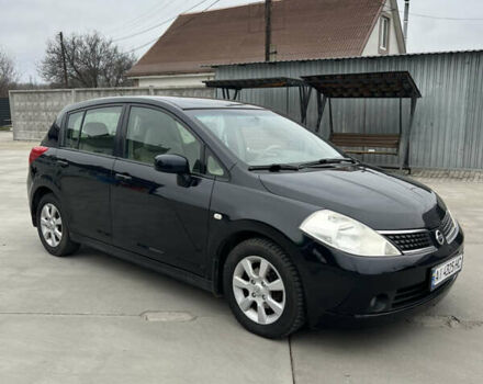 Чорний Ніссан Тііда, об'ємом двигуна 1.6 л та пробігом 188 тис. км за 5800 $, фото 4 на Automoto.ua