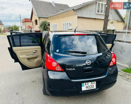 Черный Ниссан Тиида, объемом двигателя 1.6 л и пробегом 187 тыс. км за 5800 $, фото 6 на Automoto.ua