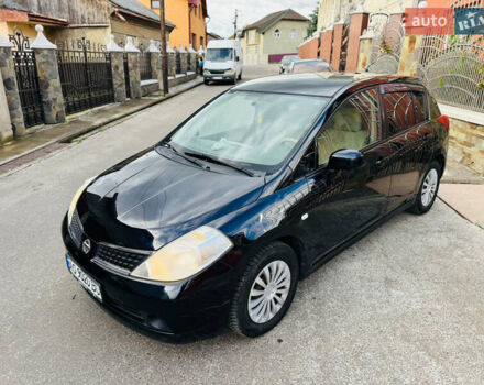 Черный Ниссан Тиида, объемом двигателя 1.6 л и пробегом 187 тыс. км за 5800 $, фото 71 на Automoto.ua