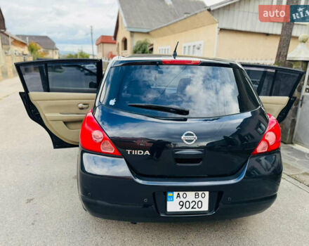 Черный Ниссан Тиида, объемом двигателя 1.6 л и пробегом 187 тыс. км за 5800 $, фото 65 на Automoto.ua