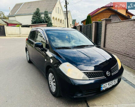 Черный Ниссан Тиида, объемом двигателя 1.6 л и пробегом 187 тыс. км за 5800 $, фото 69 на Automoto.ua