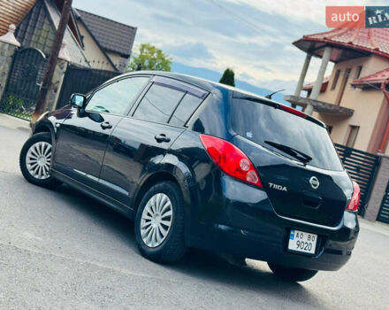 Черный Ниссан Тиида, объемом двигателя 1.6 л и пробегом 187 тыс. км за 5800 $, фото 49 на Automoto.ua