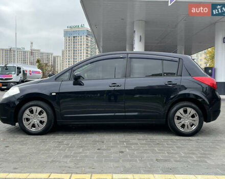 Черный Ниссан Тиида, объемом двигателя 1.6 л и пробегом 172 тыс. км за 6900 $, фото 21 на Automoto.ua