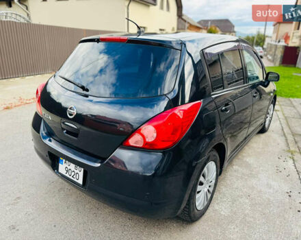 Черный Ниссан Тиида, объемом двигателя 1.6 л и пробегом 187 тыс. км за 5800 $, фото 85 на Automoto.ua