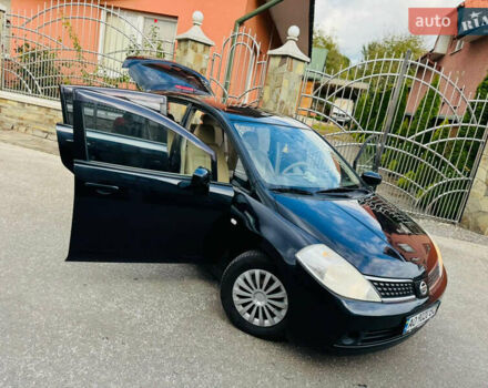 Черный Ниссан Тиида, объемом двигателя 1.6 л и пробегом 187 тыс. км за 5800 $, фото 19 на Automoto.ua