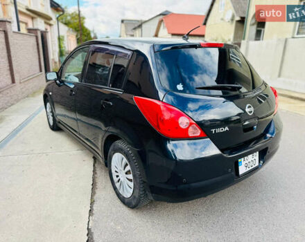 Черный Ниссан Тиида, объемом двигателя 1.6 л и пробегом 187 тыс. км за 5800 $, фото 15 на Automoto.ua