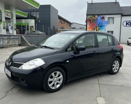 Черный Ниссан Тиида, объемом двигателя 1.6 л и пробегом 188 тыс. км за 5800 $, фото 2 на Automoto.ua