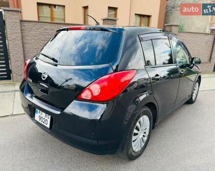 Черный Ниссан Тиида, объемом двигателя 1.6 л и пробегом 187 тыс. км за 5800 $, фото 81 на Automoto.ua