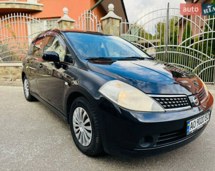 Черный Ниссан Тиида, объемом двигателя 1.6 л и пробегом 187 тыс. км за 5800 $, фото 57 на Automoto.ua
