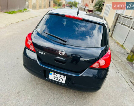 Черный Ниссан Тиида, объемом двигателя 1.6 л и пробегом 187 тыс. км за 5800 $, фото 14 на Automoto.ua