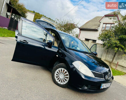 Черный Ниссан Тиида, объемом двигателя 1.6 л и пробегом 187 тыс. км за 5800 $, фото 54 на Automoto.ua