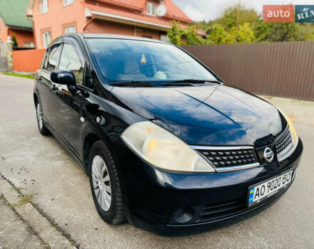 Черный Ниссан Тиида, объемом двигателя 1.6 л и пробегом 187 тыс. км за 5800 $, фото 83 на Automoto.ua