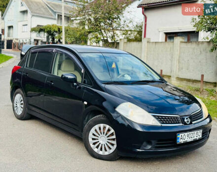 Черный Ниссан Тиида, объемом двигателя 1.6 л и пробегом 187 тыс. км за 5800 $, фото 42 на Automoto.ua